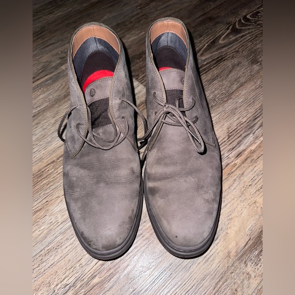 CLARKS 🤎 Tac System - Shoes - Size Men’s 10.5, Grey ish/Brown - Picture 9 of 13